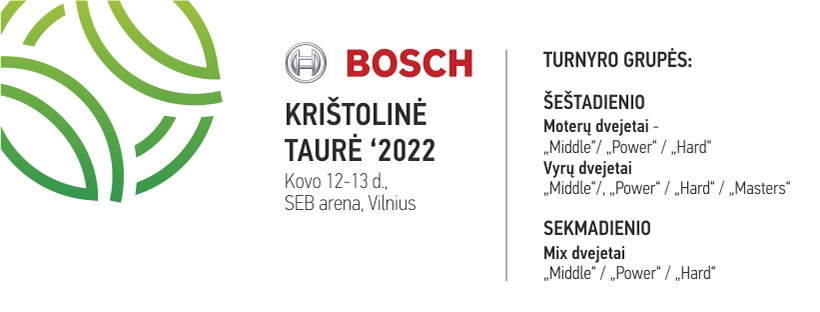 Krištolinė Bosch taurė '2022